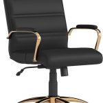 Whitney Mid-Back Swivel LeatherSoft Desk Chair